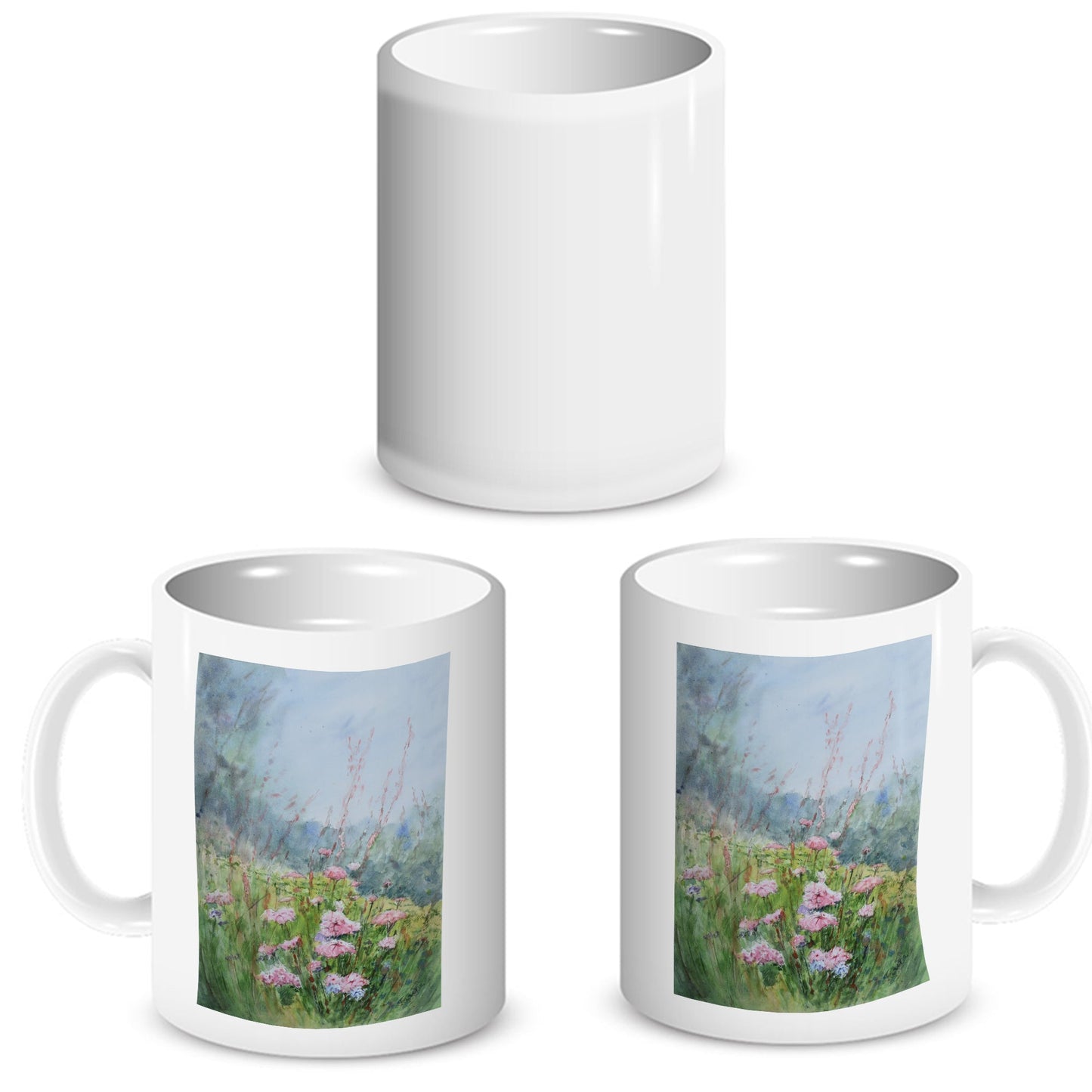 Landscape in Bhutan Mug