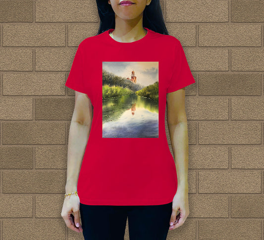 Landscape in Ahmedabad-2 Women's Crew Neck T-Shirt