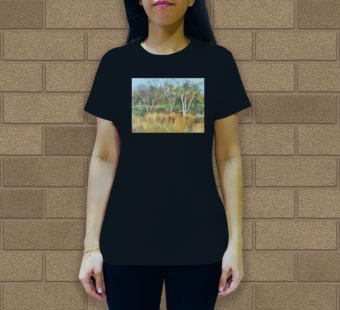 Landscape-2 Women's Crew Neck T-Shirt