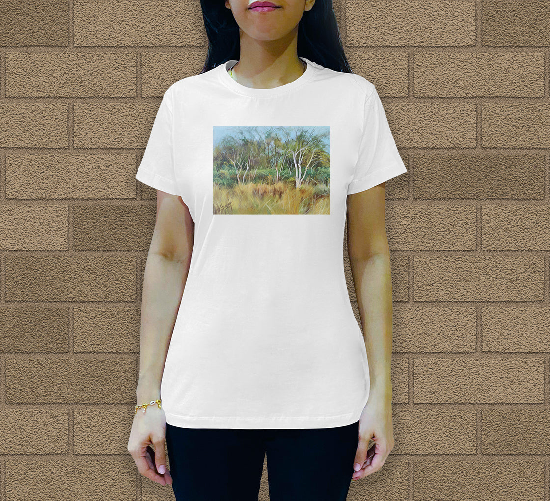 Landscape-2 Women's Crew Neck T-Shirt