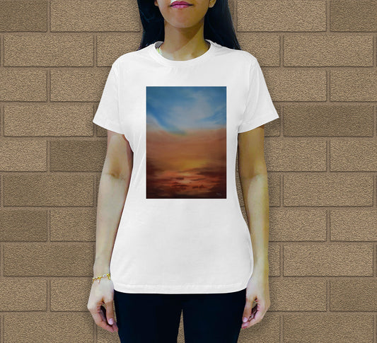 Skyscape-8 Women's Crew Neck T-Shirt