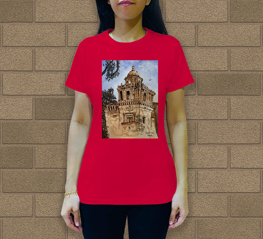 Palace in Bhuj Women's Crew Neck T-Shirt